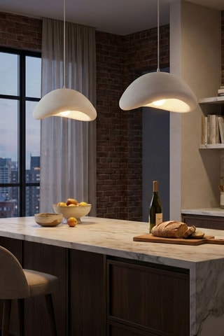 Hanglamp - Wit - 2 x 40 W