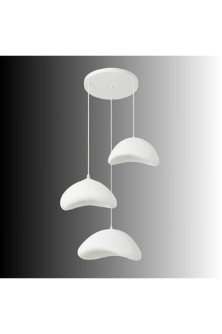 Suspension - Blanc - 3 x 40 W