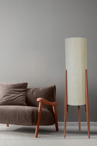 Lampadaire Yildo - Noir et doré - 40-60 W