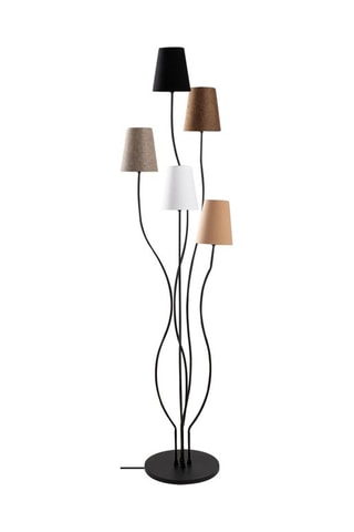 Lampadaire Bonibon - Noir et marron