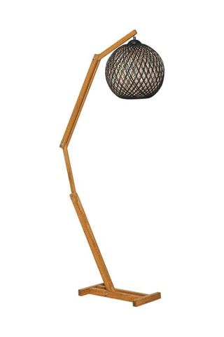 Lampadaire en pin Beehive JES - Naturel - 15 W