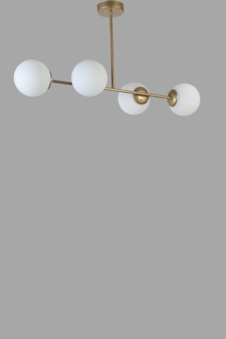 Hanglamp Yeni - Goudkleurig - 4 x 40 W