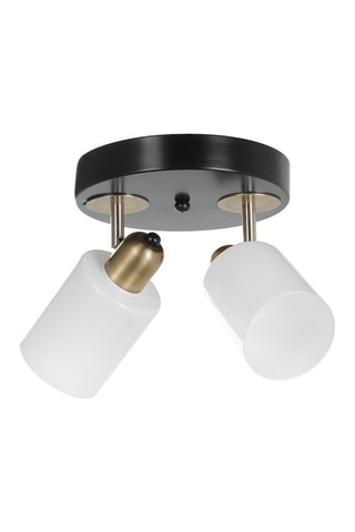 Plafondlamp - Zwart en Wit - 60 W