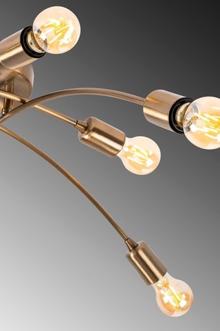 Plafonnier Banana - Doré - 8 x 60 W