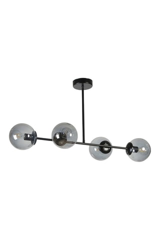 Hanglamp Yeni Favori 4 - Zwart - 4 x 60 W