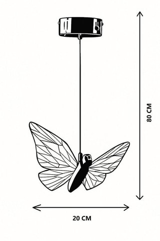 Ledhanglamp - Goudkleurig