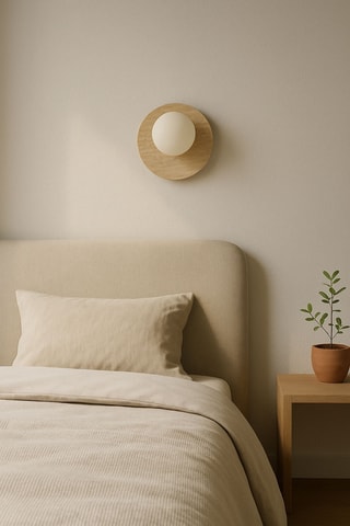 Applique murale en travertin - Beige