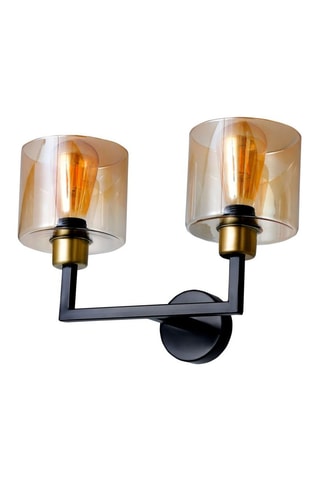 Wandlamp - Zwart - 60 W