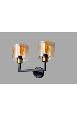 Wandlamp - Zwart - 60 W