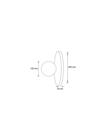 Applique murale - Beige - 40 W