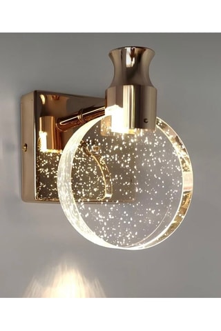 Applique murale LED - Doré - 5 W