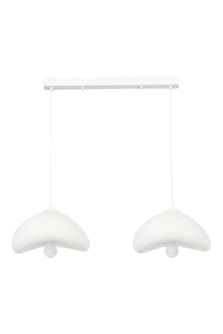 Hanglamp - Wit - 2 x 40 W
