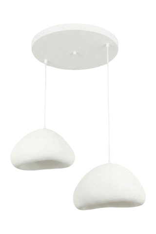 Hanglamp - Wit - 2 x 40 W