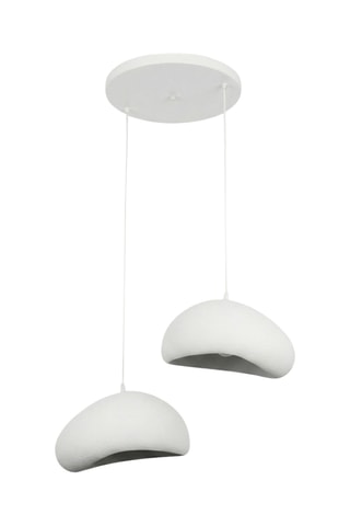 Hanglamp - Wit - 2 x 40 W