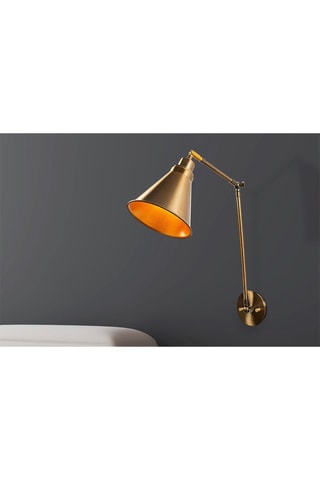 Wandlamp Berceste - Goudkleurig - 40 W