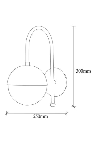 Applique murale Karsor -  Bronze - 40 W