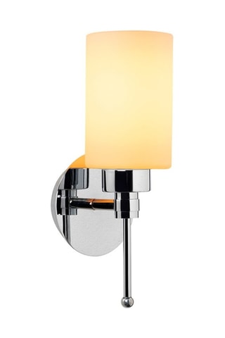 Wandlamp Balcova - Wit en Zilverkleurig - 100 W