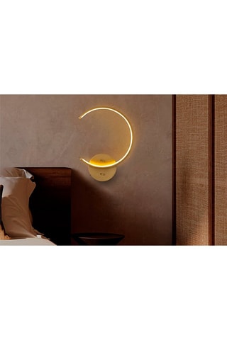 Wandlamp Moon - Goudkleurig