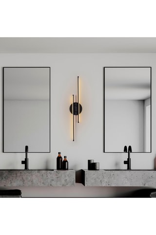 Wandlamp Umut - Zwart - 16 W