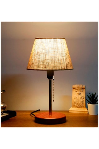 Lampe à poser AYD-3137 - Beige - 60 W