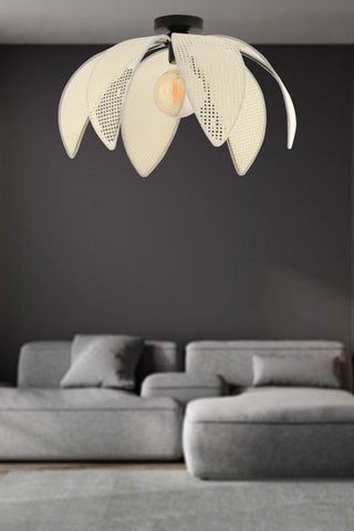 Plafondlamp - Crèmekleurig - 40 W