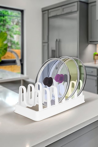 Suporte de talheres em plástico sem BPA - 17,5 x 12 x 35,5 cm