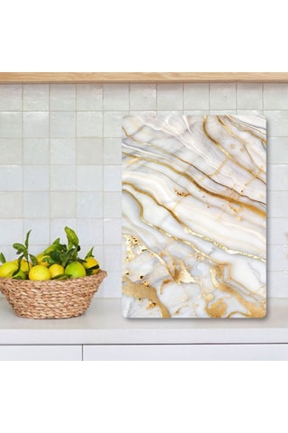 Tábua de cortar em vidro temperado