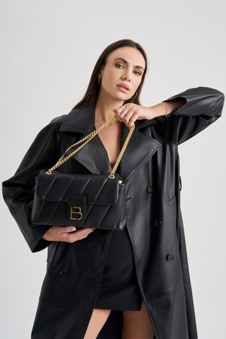 Mala de ombro Preto  - Preto