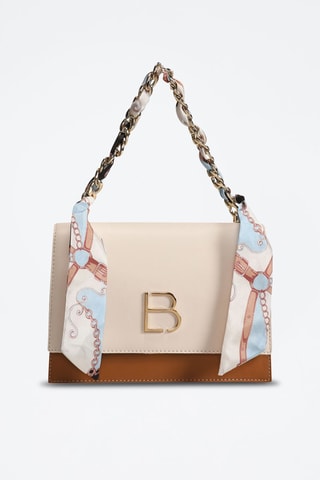 Handtas Ecru en Camel - Beige