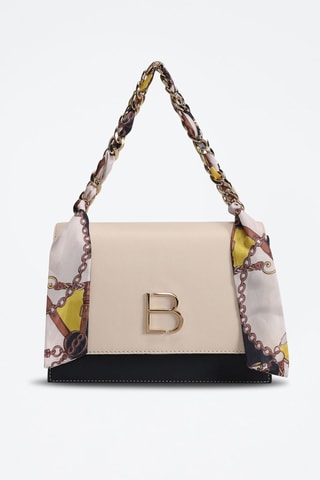 Handtas Beige en Zwart - Beige