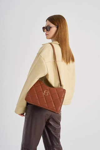 Handtas Camel - Bruin