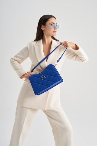 Mala a tiracolo Azul-real  - Azul