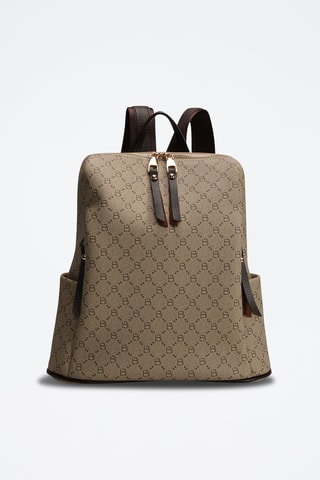 Rugtas Beige en Bruin - Beige