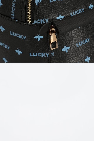 Rugtas Zwart en Lichtblauw - Zwart