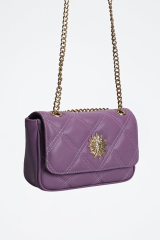 Mala a tiracolo acolchoada Lilás - Violeta