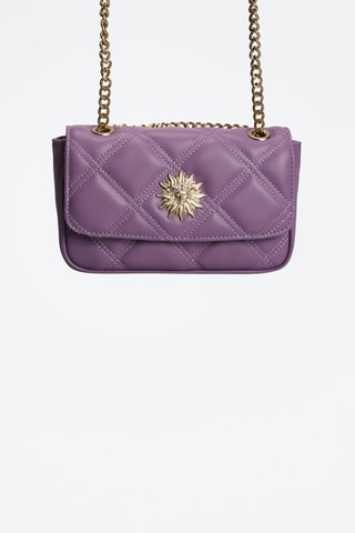 Mala a tiracolo acolchoada Lilás - Violeta