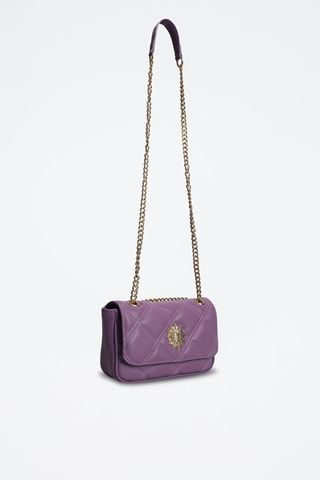 Mala a tiracolo acolchoada Lilás - Violeta