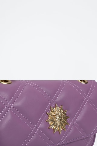 Mala a tiracolo acolchoada Lilás - Violeta