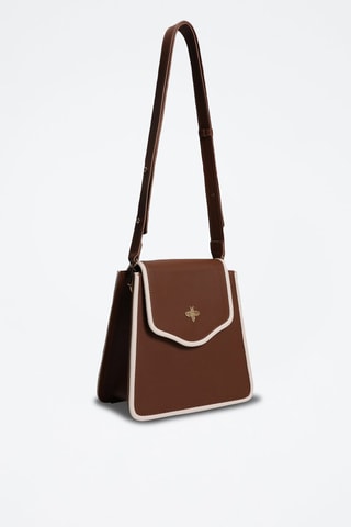 Mala a tiracolo Castanho  - Castanho