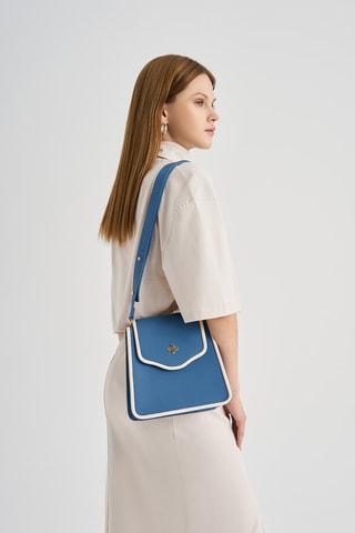 Mala a tiracolo Azul  - Azul