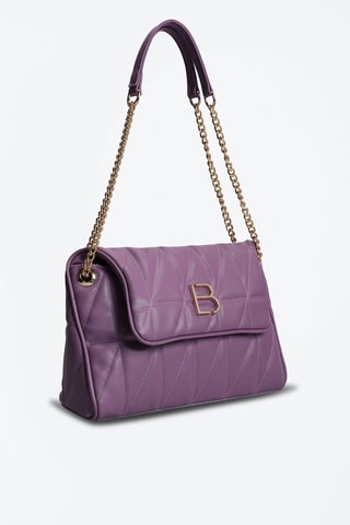 Schoudertas Paars -  Lucky Bees - Paars