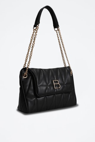 Schoudertas Zwart   - Zwart