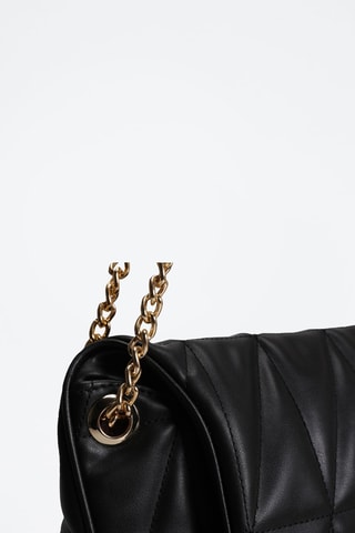 Schoudertas Zwart   - Zwart