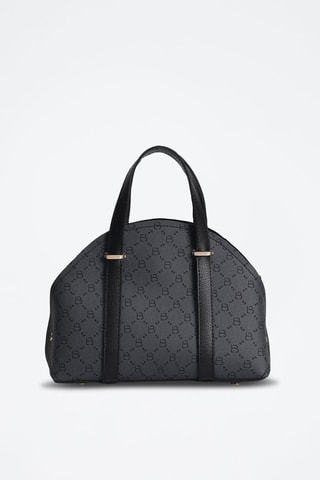 Handtas Zwart en Lichtgrijs - Grijs