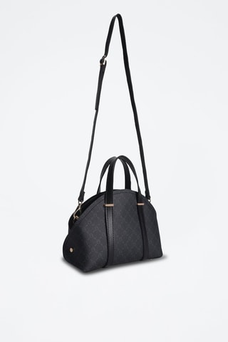 Handtas Zwart en Grijs - Zwart