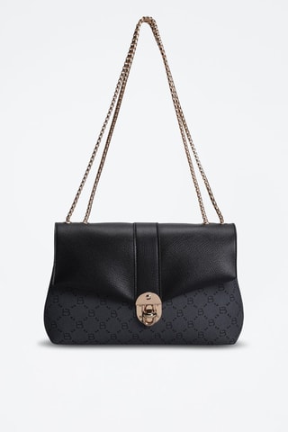 Mala de ombro Preto e cinzento - Preto