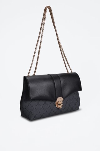 Mala de ombro Preto e cinzento - Preto