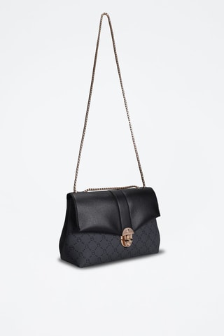 Mala de ombro Preto e cinzento - Preto