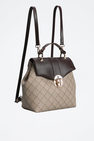 Rugtas Crèmekleurig en Bruin - Beige