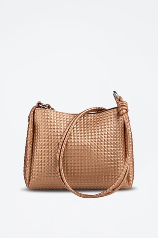 Schoudertas Koperkleurig - Lucky Bees - Bruin